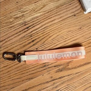 Lululemon Athletica Peach Key Holder
